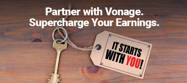 Partner with Vonage. Supercharge Your Earnings.